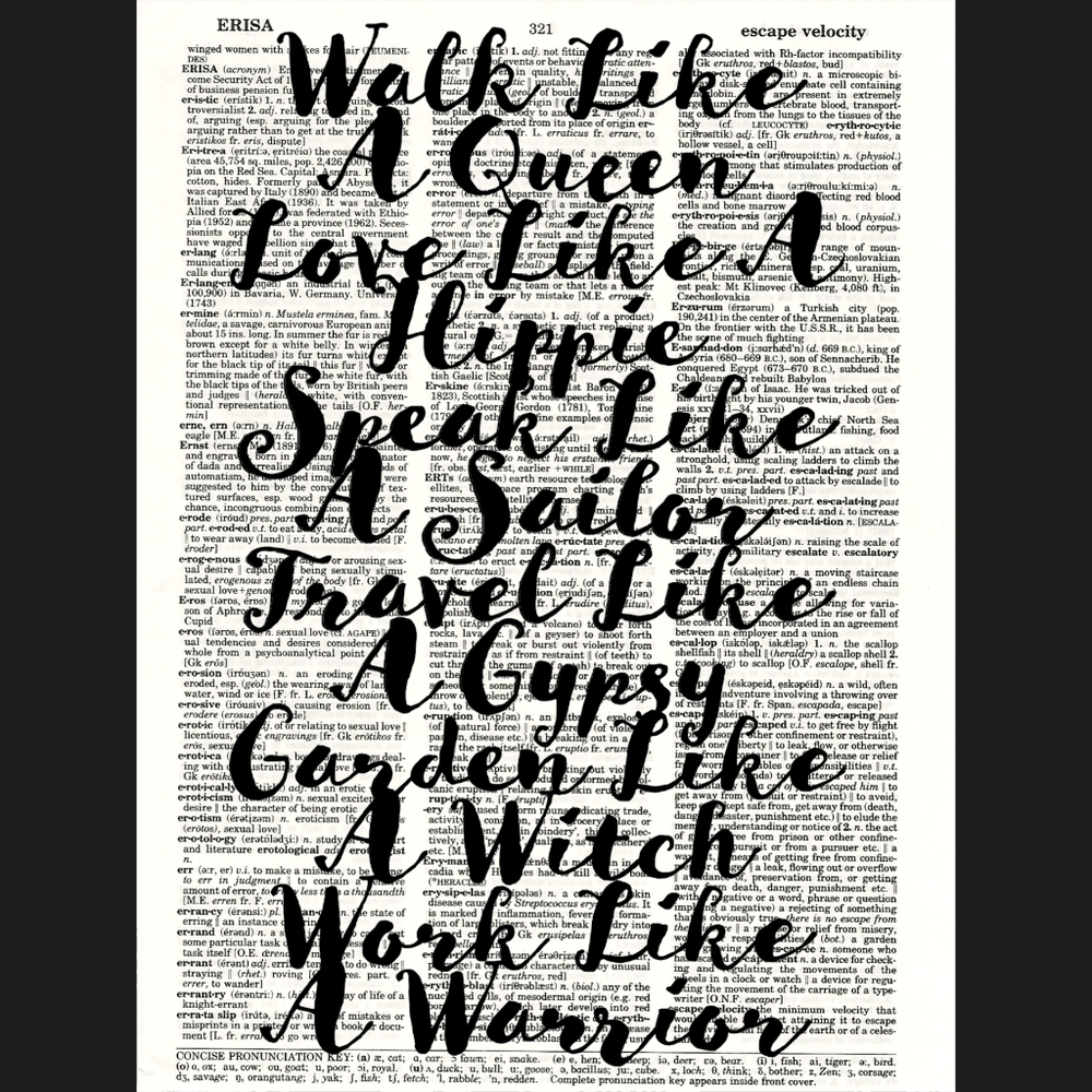 This Life Vintage Dictionary Art Print